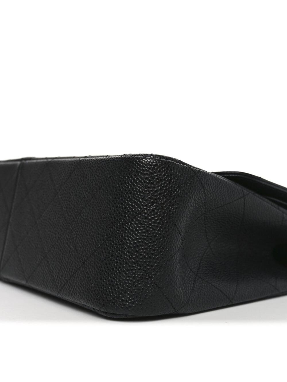 Chanel Caviar Quilted Jumbo Double Flap #279416C75B - Picture 10 of 11